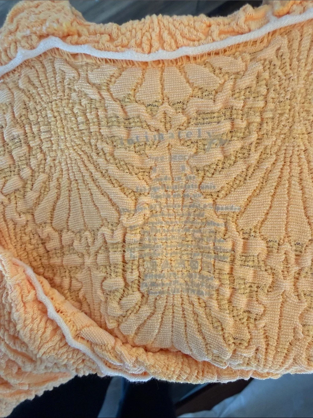 NWOT Free People Love Letter Floral Knit Cami